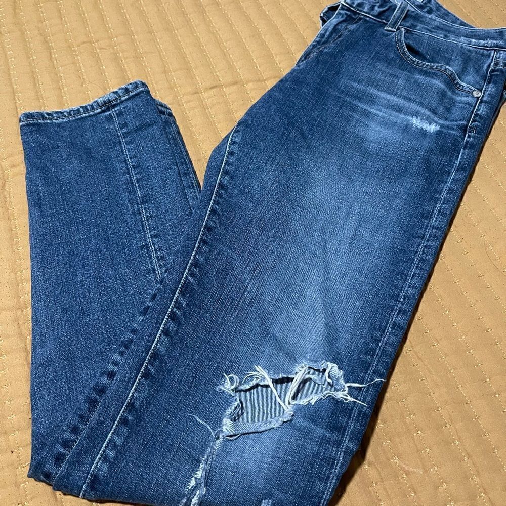 AG Adriano Goldschmied The Nikki relaxed skinny jeans 27R - Picture 9 of 11